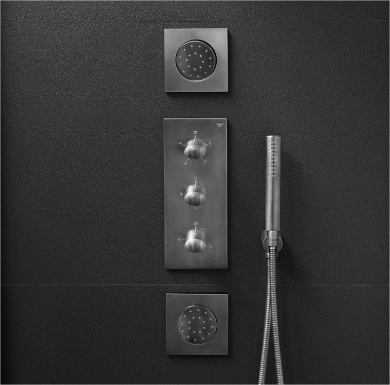 Armani Thermostatic Shower Mixer The Panday Group